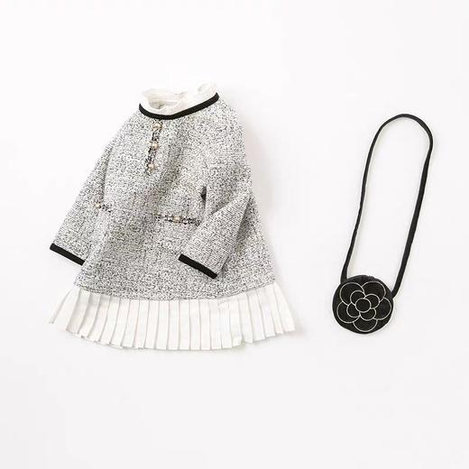 儿童小立领百褶裙 商品图0