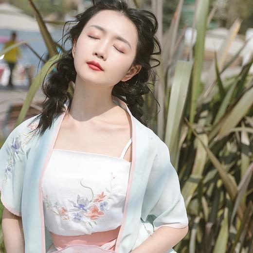 重回汉唐千枝吊带传统绣花原创设计汉服女款中国风周边配饰春夏装 商品图1