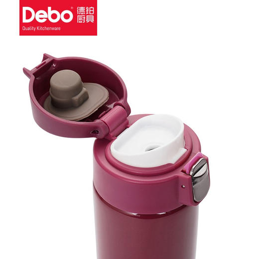 【精选】Debo德铂保温杯不锈钢商务时尚车载泡茶学生水杯托马斯 商品图3