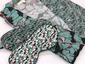 TheFabricUnion真丝印花眼罩 2019「宇宙游园」限量系列 “星河谷” | 2019 Limited Collection：「Wandering in Garden Cosmos」