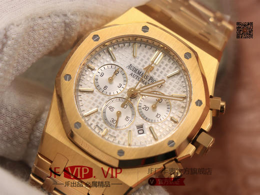 OM爱彼皇家橡树26331计时系列，所有功能及位置均与原版一模一样，自主研发6时位走秒带日期2385机芯 日历盘上浮新亮点没有之一，男士腕表 商品图3