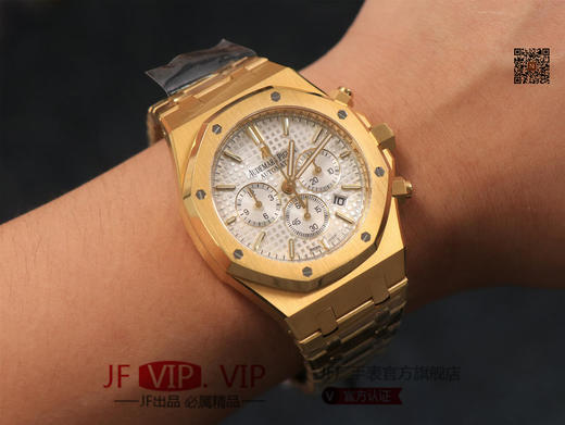 OM爱彼皇家橡树26331计时系列，所有功能及位置均与原版一模一样，自主研发6时位走秒带日期2385机芯 日历盘上浮新亮点没有之一，男士腕表 商品图9