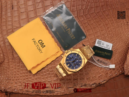 OM爱彼皇家橡树26331计时系列，所有功能及位置均与原版一模一样，自主研发6时位走秒带日期2385机芯 日历盘上浮新亮点没有之一，男士腕表 商品图9