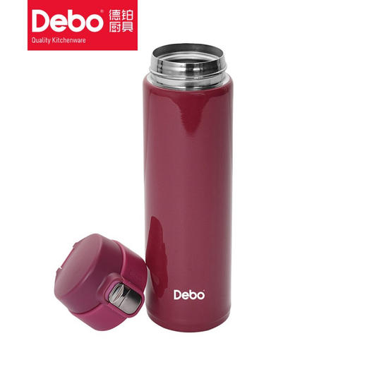 【精选】Debo德铂保温杯不锈钢商务时尚车载泡茶学生水杯托马斯 商品图2