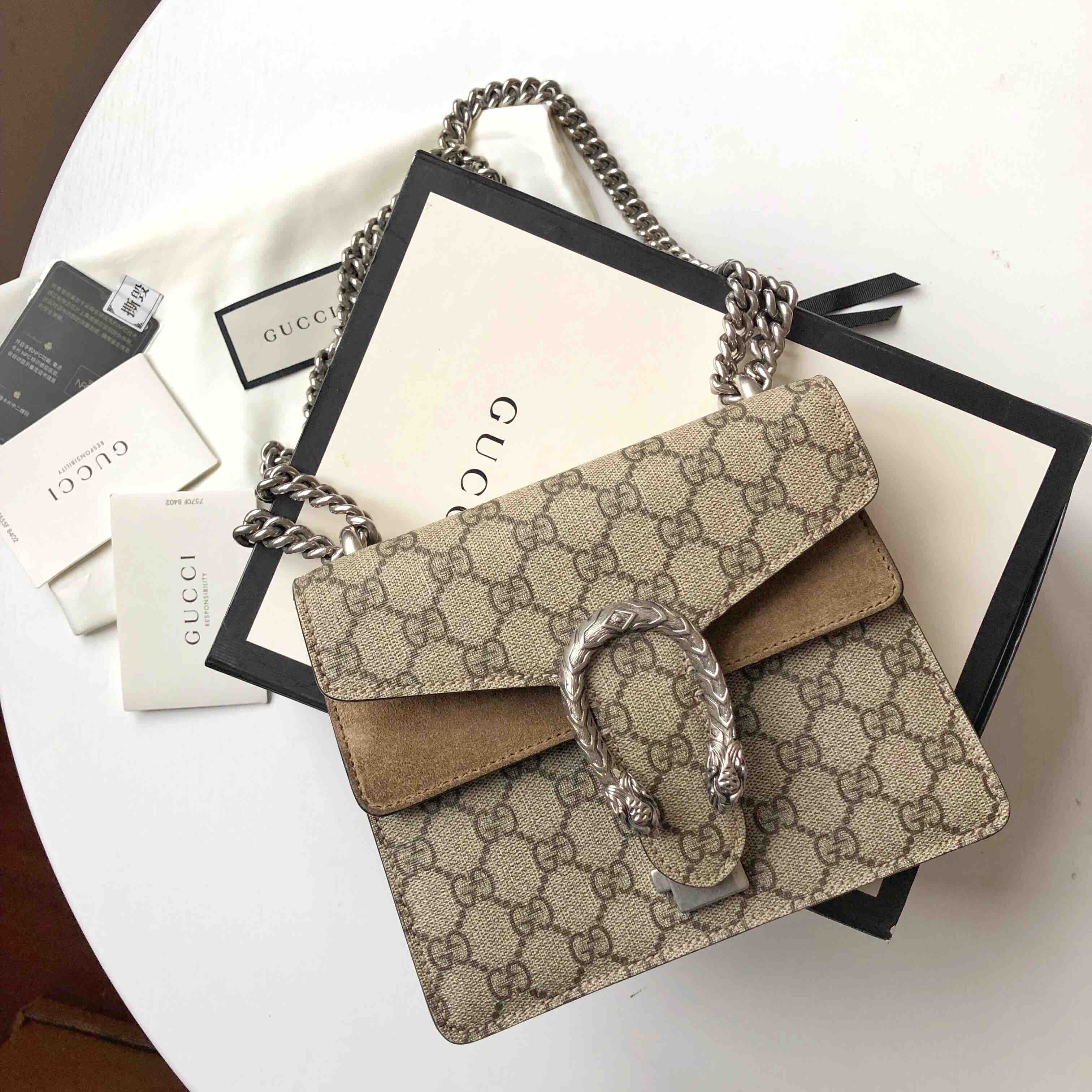 gucci酒神小号公价17400