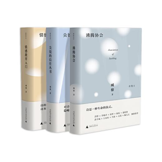 《臧棣诗系》臧棣著（全套三册，精装签名本） 商品图0