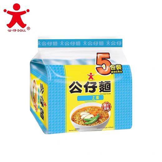 公仔面五连包（100%上素）/件   1*5*6 商品图1