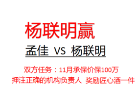 孟佳100万挑战杨联明（杨联明赢）
