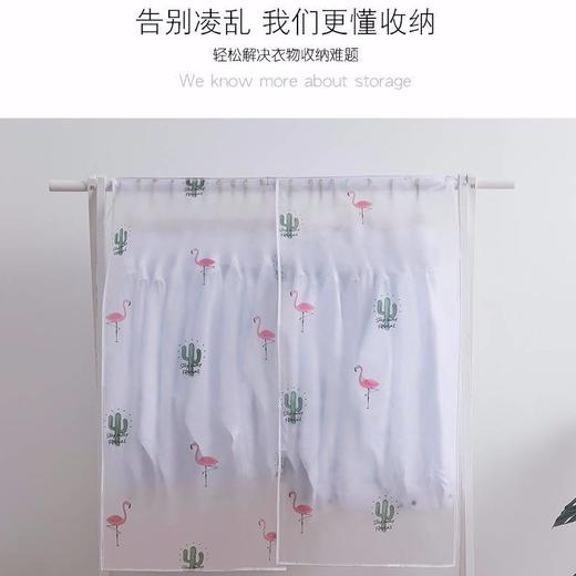 衣服防尘罩大衣防尘罩家用遮衣布透明衣服防尘套挂衣袋衣物防尘 商品图3