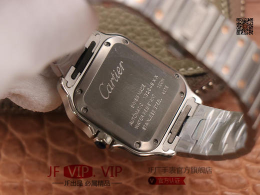 BV男装大号-卡地亚新款山度士 表壳：316材质表盘：渐变蓝色表针，尺寸：39.8X47.5X9.08毫米表冠：蓝宝石机芯：MIYOTA-9015 商品图6