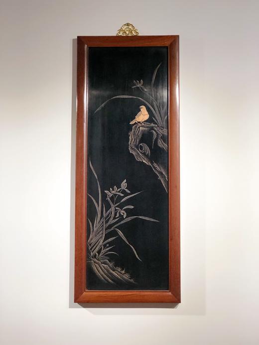 红桥红  家具严选  缅甸花梨(大果紫檀）  【梅兰竹菊挂屏】 商品图6