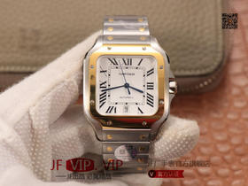 BV男装大号-卡地亚新款山度士 表壳：316材质表盘：渐变蓝色表针，尺寸：39.8X47.5X9.08毫米表冠：蓝宝石机芯：MIYOTA-9015