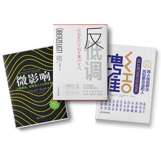 猎头老王@薪职网推荐：反低调+微影响+聘谁  三本书手把手教您快速升职加薪！（出版社正版发货） 商品图0