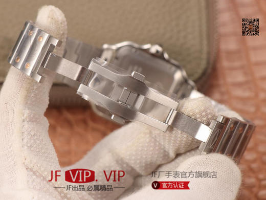 BV男装大号-卡地亚新款山度士 表壳：316材质表盘：渐变蓝色表针，尺寸：39.8X47.5X9.08毫米表冠：蓝宝石机芯：MIYOTA-9015 商品图6