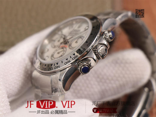 JH出品，最新定制升级版本，劳力士Rolex超级宇宙计时迪通拿升级版本 ，升级圈口角度与字体大小字体颜色银灰色更明显与原版一致，字面钉更光亮 商品图4