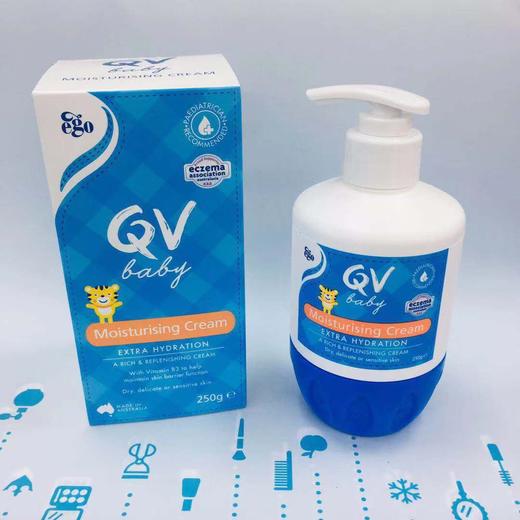 QV婴儿滋润面霜250g#泵装（016943） 商品图1