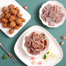 办公室小零嘴梅家三千金礼盒