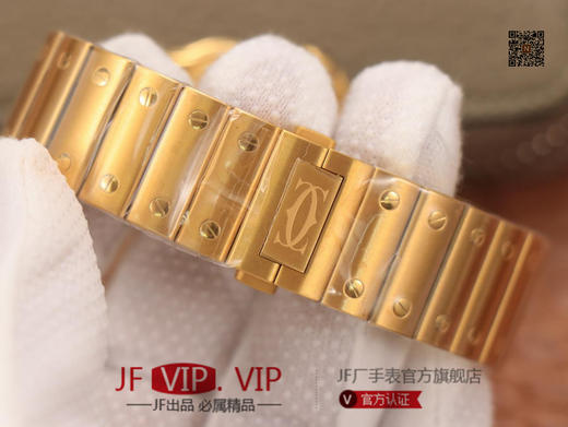 BV男装大号-卡地亚新款山度士 表壳：316材质表盘：渐变蓝色表针，尺寸：39.8X47.5X9.08毫米表冠：蓝宝石机芯：MIYOTA-9015 商品图7