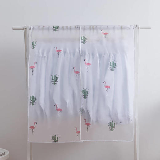 衣服防尘罩大衣防尘罩家用遮衣布透明衣服防尘套挂衣袋衣物防尘 商品图8