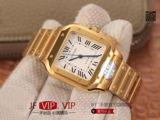 BV男装大号-卡地亚新款山度士 表壳：316材质表盘：渐变蓝色表针，尺寸：39.8X47.5X9.08毫米表冠：蓝宝石机芯：MIYOTA-9015 商品图2