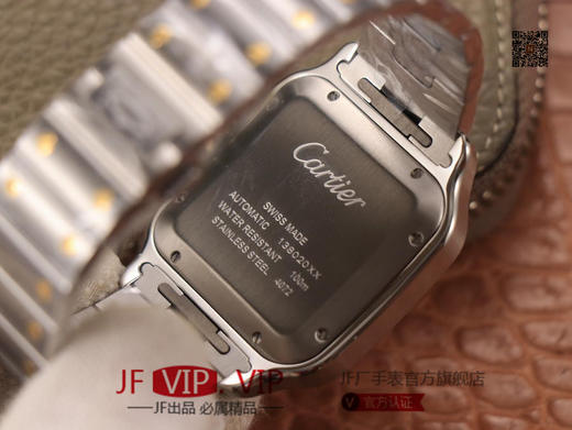 BV男装大号-卡地亚新款山度士 表壳：316材质表盘：渐变蓝色表针，尺寸：39.8X47.5X9.08毫米表冠：蓝宝石机芯：MIYOTA-9015 商品图6