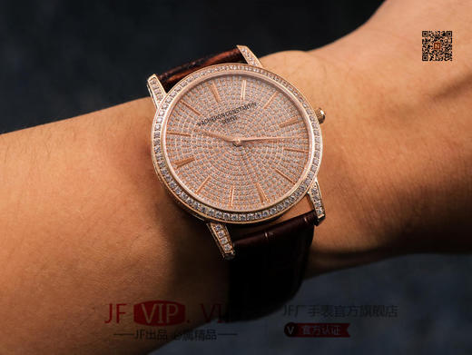 EA江诗丹顿传承系列奢华满天星男士腕表，型号：81579/000G-9274，共镶嵌660施华洛水晶美钻，机芯搭载进口9015改江诗丹顿1326新型自动上链机芯 商品图10
