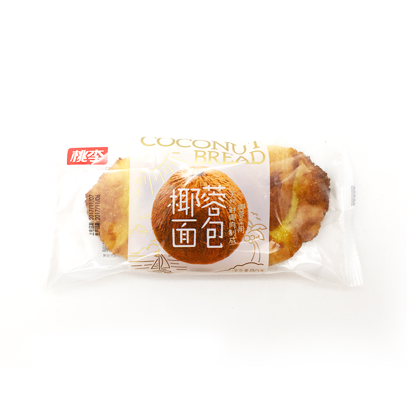 桃李椰蓉面包80g/袋