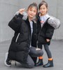 【棉衣】。中长款棉服母女装韩版宽松显瘦加厚棉衣外套亲子装 商品缩略图3