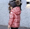【童服】童装银色太空棉服秋冬新款儿童亮面棉服男女童棉衣中小童外套 商品缩略图3