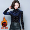 YH-1327秋冬新款时尚丝绒烫钻小衫 XCX 商品缩略图1