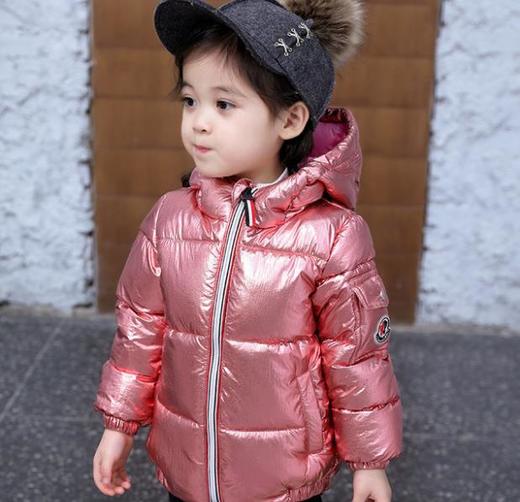 【童服】童装银色太空棉服秋冬新款儿童亮面棉服男女童棉衣中小童外套 商品图2