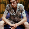 「宇宙游园」/THE FABRIC UNION 男士真丝印花短袖睡衣套装 "漂流" 商品缩略图3