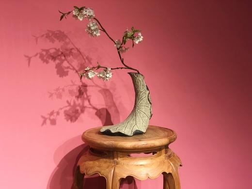 红桥红  家具严选  缅甸花梨(大果紫檀）  【鱼门洞带台座梅花式香几】 商品图2