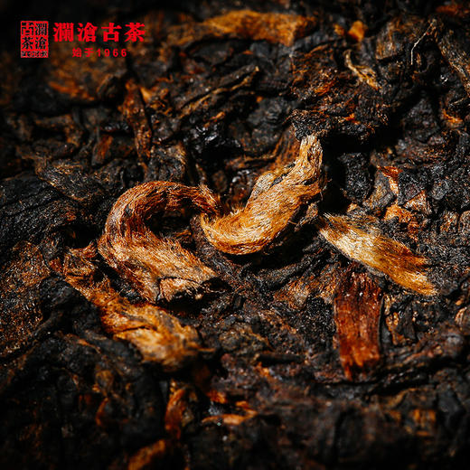 澜沧古茶2011年0081小砖普洱茶熟茶熟普云南砖茶叶100g*10砖 商品图1