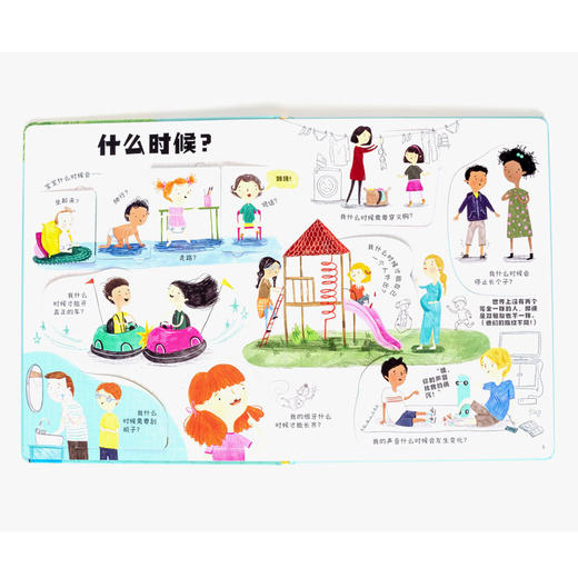 你问我答科普翻翻书·W系列 成长  尤斯伯恩 科普百科 商品图3