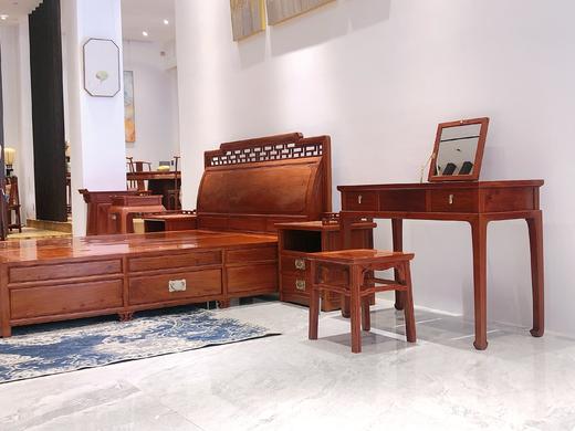 红桥红  家具严选  缅甸花梨(大果紫檀）  【卧室系列】 商品图5