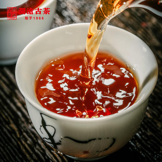 澜沧古茶2015年0081大饼普洱茶熟茶熟普云南七子饼茶叶357g*7 商品图1