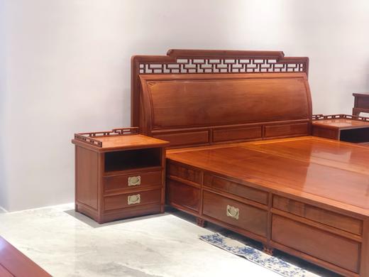 红桥红  家具严选  缅甸花梨(大果紫檀）  【卧室系列】 商品图3