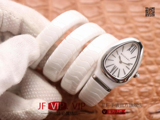 BV宝格丽SERPENTI系列，陶瓷表壳：陶瓷＋316#精钢表带：陶瓷+记忆弹簧表冠：陶瓷+316#精钢表盘：陶瓷表底：陶瓷玻璃：蓝宝石机芯 商品图8