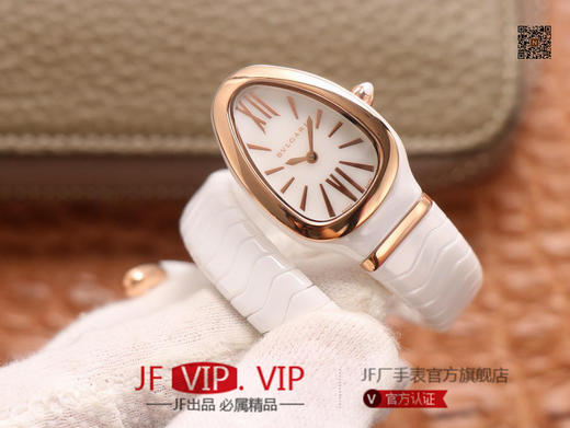 BV宝格丽SERPENTI系列，陶瓷表壳：陶瓷＋316#精钢表带：陶瓷+记忆弹簧表冠：陶瓷+316#精钢表盘：陶瓷表底：陶瓷玻璃：蓝宝石机芯 商品图2