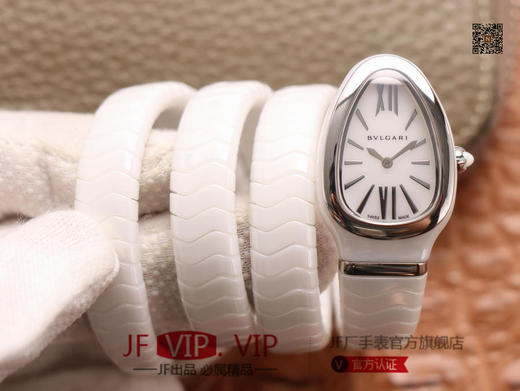 BV宝格丽SERPENTI系列，陶瓷表壳：陶瓷＋316#精钢表带：陶瓷+记忆弹簧表冠：陶瓷+316#精钢表盘：陶瓷表底：陶瓷玻璃：蓝宝石机芯 商品图0