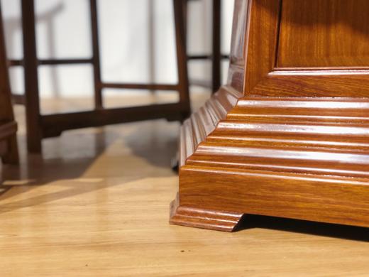 红桥红 家具严选  缅甸花梨(大果紫檀）  【138cm圆餐桌十件套】 商品图8