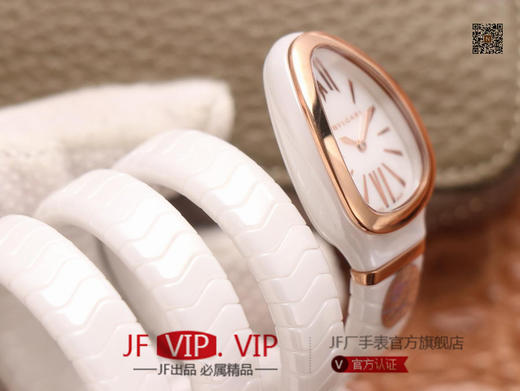 BV宝格丽SERPENTI系列，陶瓷表壳：陶瓷＋316#精钢表带：陶瓷+记忆弹簧表冠：陶瓷+316#精钢表盘：陶瓷表底：陶瓷玻璃：蓝宝石机芯 商品图5