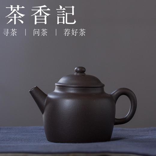 茶香记 黑料重炮手具轮珠紫砂壶 泡茶茶壶 功夫茶具 商品图0