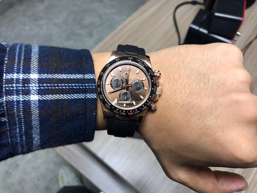 Rolex   劳力士 迪通拿计时系列 巧克力🍫陶瓷圈口 橡胶表带 蓝宝石镜面 改装升级版自动机械机芯升级4130机芯夹板！少量到货！ 商品图5