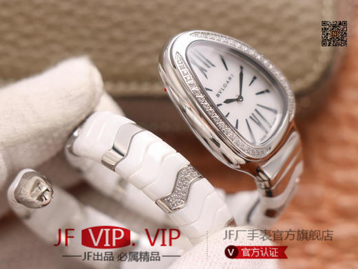 BV宝格丽SERPENTI系列，陶瓷表壳：陶瓷＋316#精钢表带：陶瓷+记忆弹簧表冠：陶瓷+316#精钢表盘：陶瓷表底：陶瓷玻璃：蓝宝石机芯 商品图5