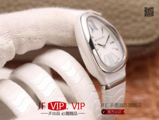 BV宝格丽SERPENTI系列，陶瓷表壳：陶瓷＋316#精钢表带：陶瓷+记忆弹簧表冠：陶瓷+316#精钢表盘：陶瓷表底：陶瓷玻璃：蓝宝石机芯 商品图5