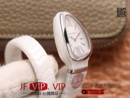 BV宝格丽SERPENTI系列，陶瓷表壳：陶瓷＋316#精钢表带：陶瓷+记忆弹簧表冠：陶瓷+316#精钢表盘：陶瓷表底：陶瓷玻璃：蓝宝石机芯 商品图5