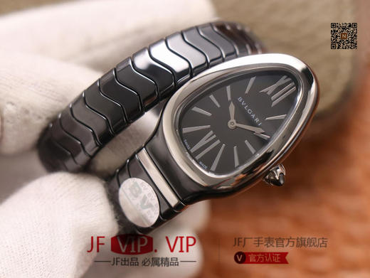 BV宝格丽SERPENTI系列，陶瓷表壳：陶瓷＋316#精钢表带：陶瓷+记忆弹簧表冠：陶瓷+316#精钢表盘：陶瓷表底：陶瓷玻璃：蓝宝石机芯 商品图3