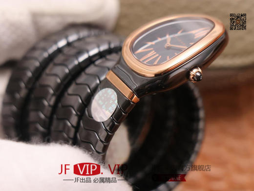 BV宝格丽SERPENTI系列，陶瓷表壳：陶瓷＋316#精钢表带：陶瓷+记忆弹簧表冠：陶瓷+316#精钢表盘：陶瓷表底：陶瓷玻璃：蓝宝石机芯 商品图4